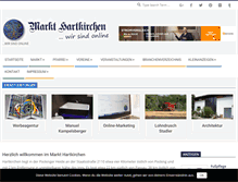 Tablet Screenshot of markt-hartkirchen.de